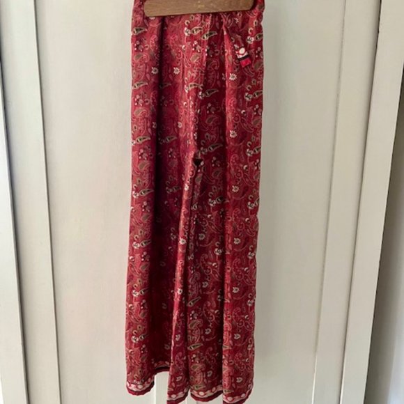SALE! Custom Made Silky Indian Wrap Pants - Picture 2 of 6